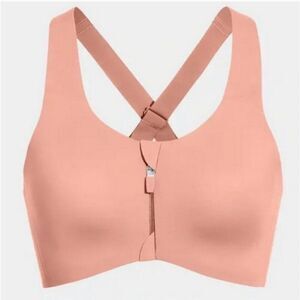 Knix Catalyst Front Zip Sports Bra Ginger Sz 8